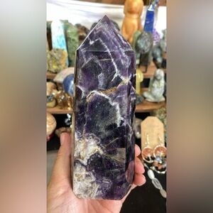 Large Amethyst Crystal Tower